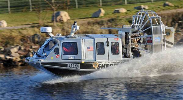 Fond du Lac County Sheriff's new rescue airboat