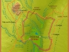 Gorongosa NP map - ecosystem