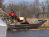 Water Operations Team Trains on Airboat near Larimore Dam, ND