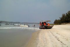 Airboating in Mozambique Sep 2013