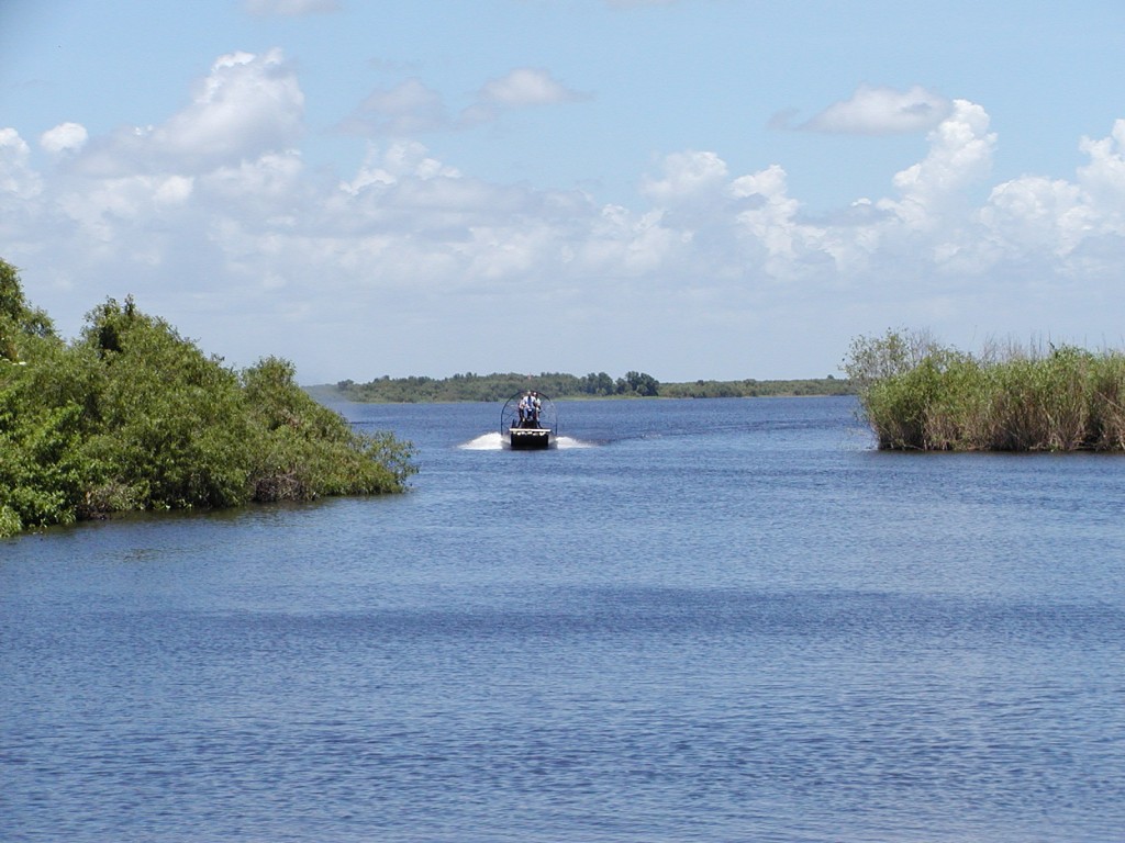 Airboating in Brevard County, Florida