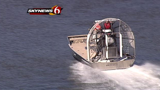 Tulsa County Sheriff's Office rescue airboat