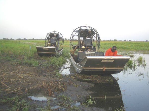 Airboat = Sumpfboot