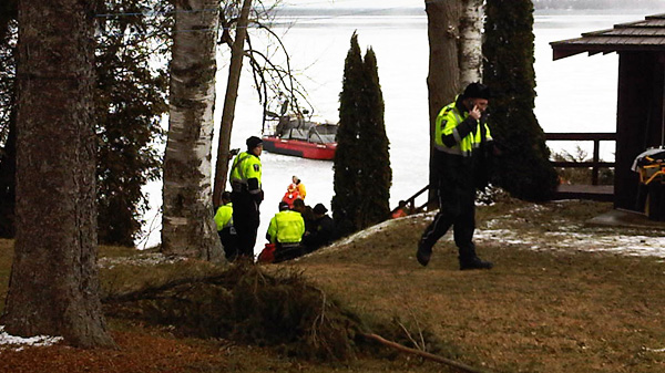 Lake Simcoe airboat rescue