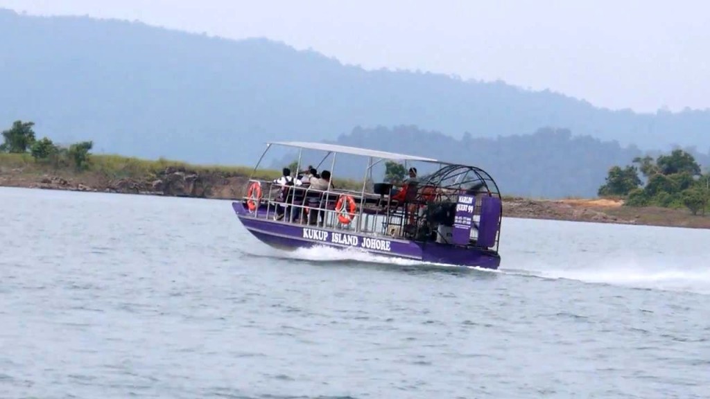 Kukup Island airboat