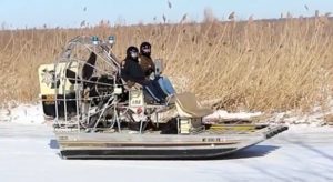 This is the old airboat