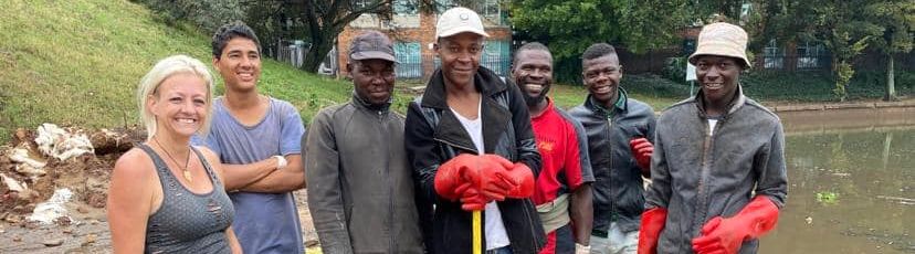 9.5 t of trash cleaned from Hennops River with airboat